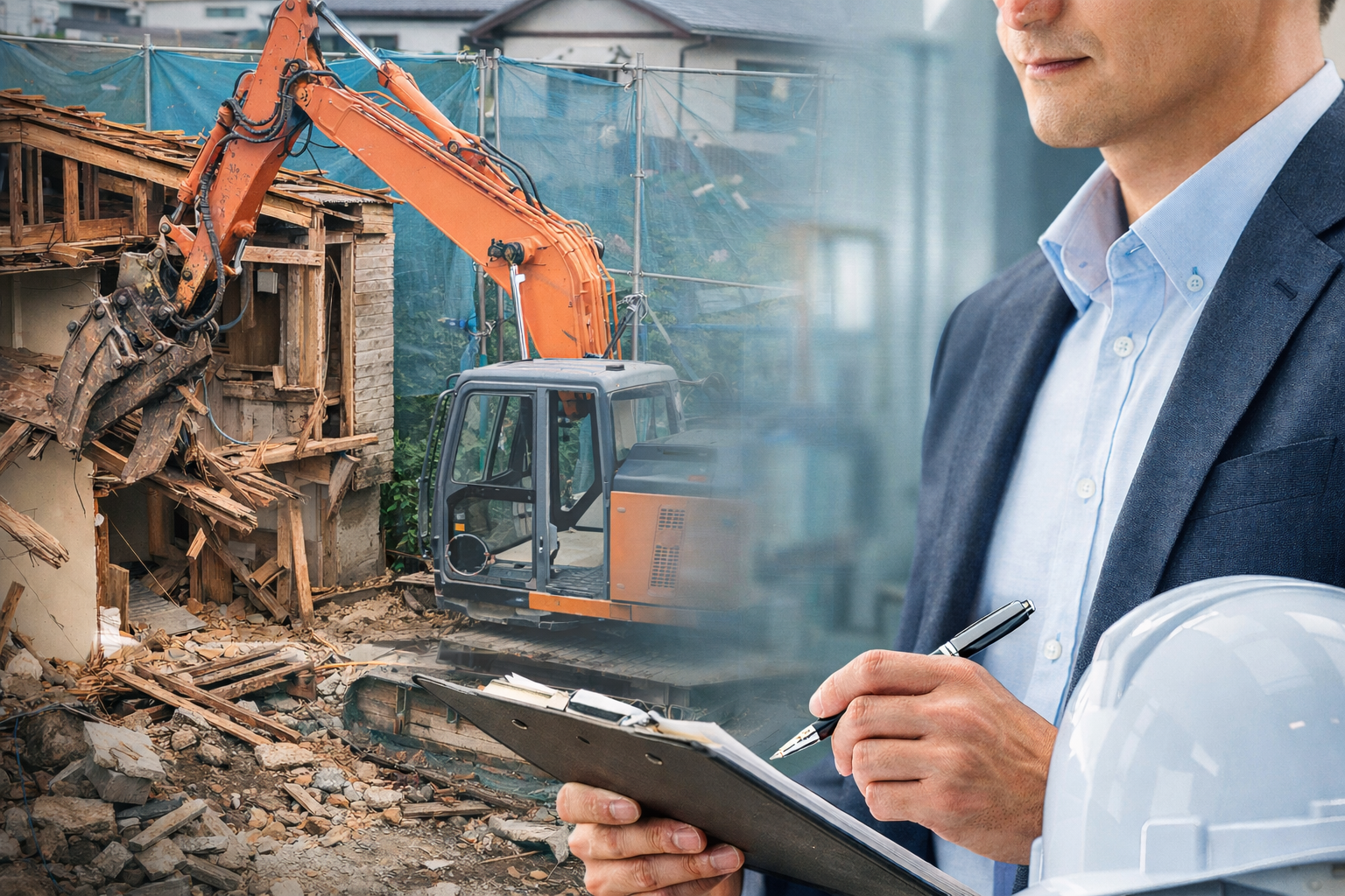 解体業ってどんな仕事？作る側を経験した自分が「壊す仕事」を選んだ理由