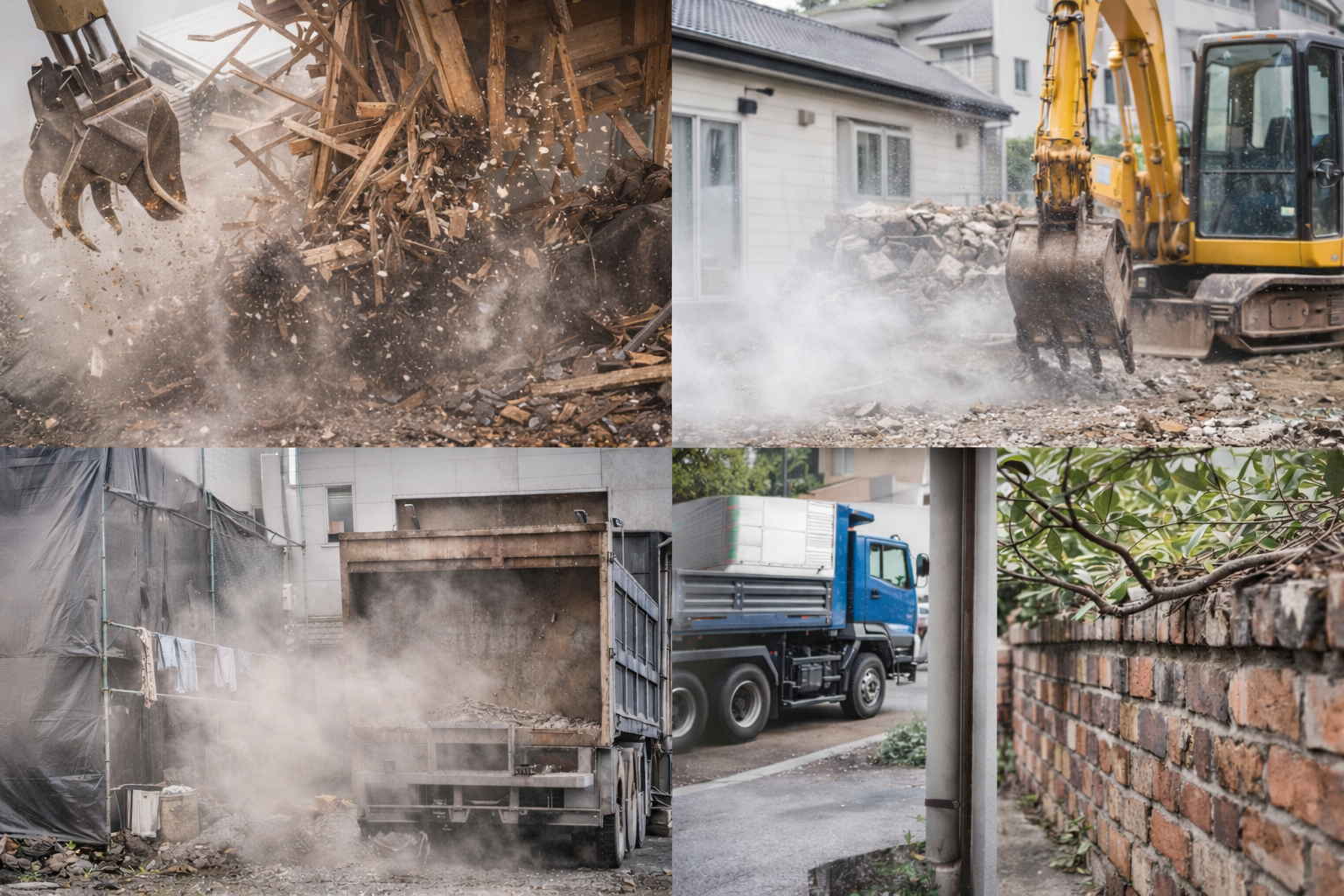 解体工事の近隣トラブル5選！クレームの原因と予防法【施主ができる対策】