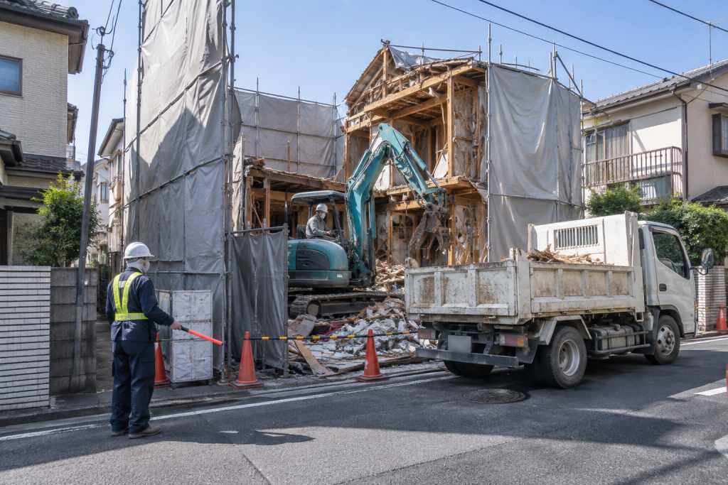住宅密集地の解体工事｜費用相場・工法・近隣対策・業者選び