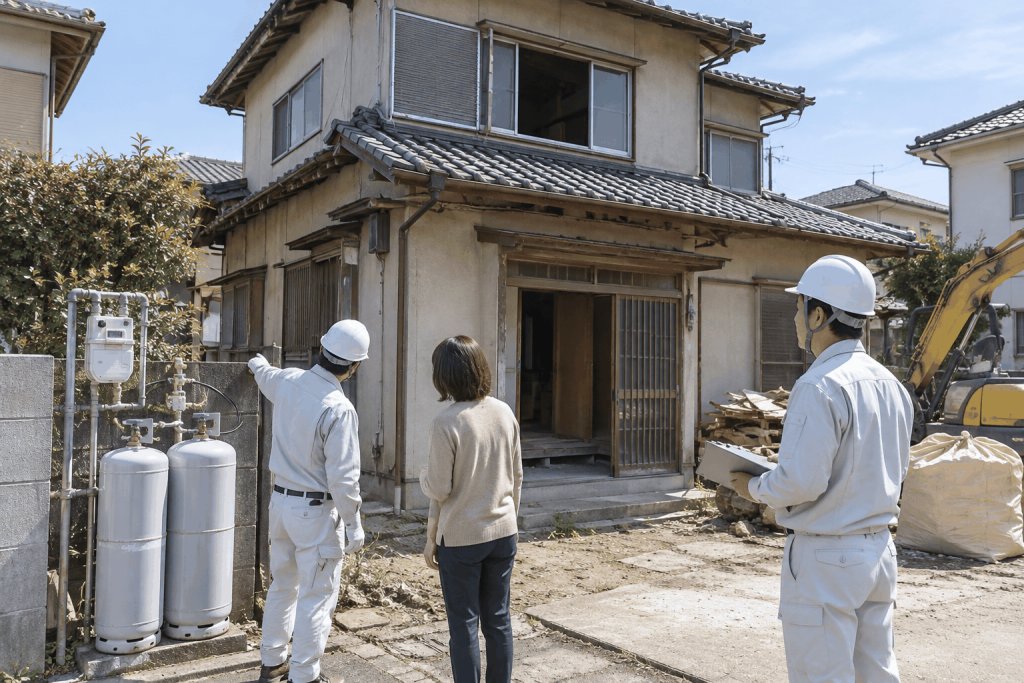 解体工事前のガス停止・閉栓手続き｜連絡先・時期・費用と注意点