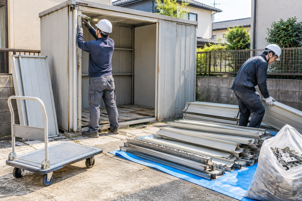 物置の解体・撤去費用相場｜内訳・追加費用・安くする方法